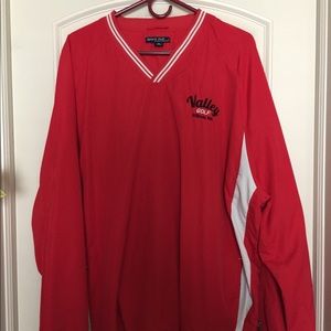 Oversized Varsity-Style Windbreaker